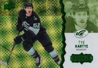 2023-24 Upper Deck Ice Green #117 Tye Kartye