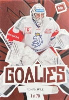 2021-22 MK Nrodn tm GOALIES #GRW Roman Will 1/70