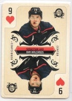 2024-25 O-Pee-Chee Playing Cards #9HEARTS Sebastian Aho