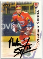 2003-04 Czech OFS Plus #273 Vladimir koda + originln podpis