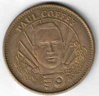1996-97 Pinnacle Mint Coins Brass #20 Paul Coffey
