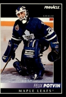 1992-93 Pinnacle #364 Felix Potvin