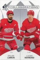 2024-25 SP Authentic Collaborations #C22 Dylan Larkin Lucas Raymond