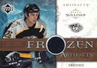 2006-07 Artifacts Frozen Artifacts #FASU Steve Sullivan