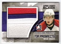 2010-11 ITG Heroes and Prospects Top Prospects Game Used Jerseys Black #JM23 Taylor Doherty