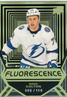 2021-22 Upper Deck Fluorescence Gold #FL37 Ross Colton