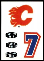 1987-88 Topps Sticker Inserts #18 Calgary Flames