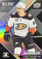 2024-25 Upper Deck Allure Black Rainbow #130 Cutter Gauthier