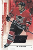 2003-04 ITG Action Jerseys #M20 J-P Dumont