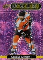 2021-22 Upper Deck Dazzlers Pink #DZ131 Claude Giroux