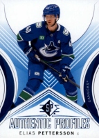 2024-25 SP Authentic Profiles Blue #AP18 Elias Pettersson