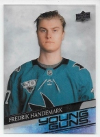 2020-21 Upper Deck Clear Cut Parallel #711 Fredrik Handemark YG