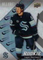 2024-25 Upper Deck Allure Flying Puck #123 Logan Morrison