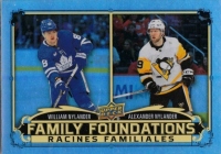 2023-24 Upper Deck Tim Hortons Greatest Duos Family Foundations #FF2 William Nylander / Alexander Nylander