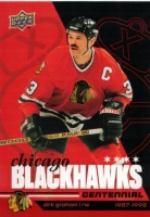 2025-26 Upper Deck Chicago Blackhawks Centennial #74 Dirk Graham