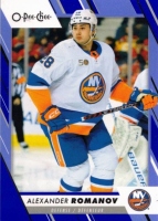 2023-24 O-Pee-Chee Blue #401 Alexander Romanov