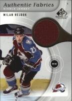 2005-06 SP Game Used Authentic Fabrics #AFHJ Milan Hejduk