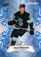 2024-25 Upper Deck Ice Jerseys Blue #101 Logan Stankoven