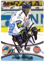 2006-07 Czech OFS #373 Ondej Mikula + originln podpis