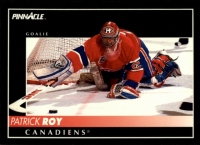 1992-93 Pinnacle #130 Partick Roy
