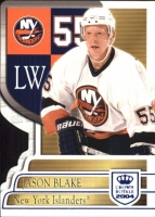2003-04 Crown Royale Blue #64 Jason Blake
