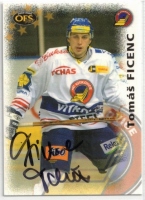 2003-04 Czech OFS Plus #18 Tom Ficenc + originln podpis
