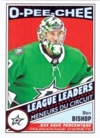 2019-20 O-Pee-Chee Retro #587 Ben Bishop LL