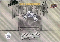 2024-25 Upper Deck MVP Above the Crease #AC6 Ilya Samsonov