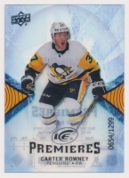 2017-18 Upper Deck Ice #125 Carter Rowney /1299 RC