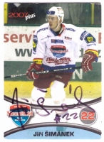 2006-07 Czech OFS #16 Ji imnek + originln podpis