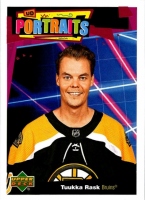 2020-21 Upper Deck UD Portraits #P11 Tuukka Rask