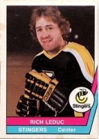 1977/1978 O-Pee-Chee WHA / Rich Leduc