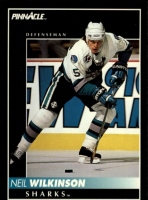 1992-93 Pinnacle #27 Neil Wilkinson