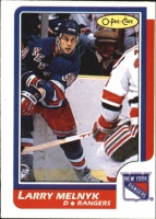 1986-87 O-Pee-Chee #95 Larry Melnyk