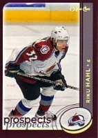 2002-03 O-Pee-Chee Factory Set #285 Riku Hahl