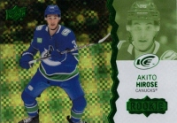 2023-24 Upper Deck Ice Green #106 Akito Hirose