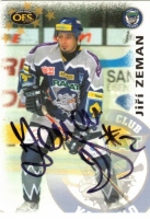 2003-04 Czech OFS Plus #231 Ji Zeman + originln podpis