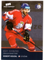 2019-20 MK Czech Ice Hockey Team Base Set #36 Andrej ustr