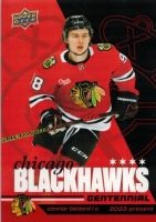 2025-26 Upper Deck Chicago Blackhawks Centennial #2 Connor Bedard