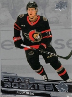 2023-24 NHL Star Rookies #8 Ridly Greig