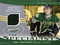 2006-07 Upper Deck Power Play Specialists Jerseys #SJL Jere Lehtinen