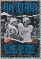 2024-25 Upper Deck On Tour Speckled #OT23 Dylan Larkin / Lucas Raymond