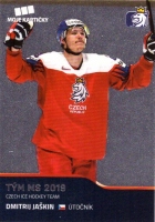 2019-20 MK Czech Ice Hockey Team Base Set #61 Dmitrij Jakin