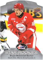 2022-23 Upper Deck CHL '21-22 CHL Star Rookies #CSR15 Bryce McConnell-Barker