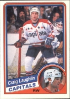 1984-85 O-Pee-Chee #203 Craig Laughlin