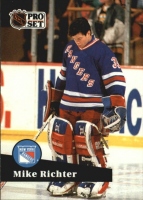 1991-92 Pro Set #161 Mike Richter