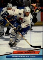 1992-93 Ultra #176 Claude Lapointe