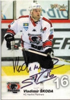 2007-08 Czech OFS #384 Vladimr koda + originln podpis