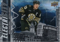 2024-25 Upper Deck ElectriCITY Black #EC11 Brad Marchand