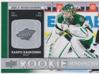 2021-22 Upper Deck Rookie Retrospective #RR10 Kappo Kahkonen